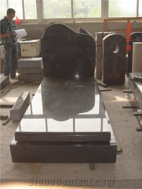 China Impala G654 Tombstone Granite Monument