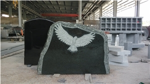 Galaxy Green Monument with Eagle Carving
