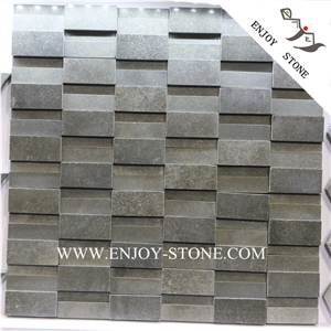 Grey Basalt Ledge Stone Wall Decor Panels