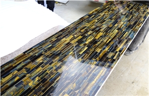 Yellow and Blue Tiger Eye Stone for Sale