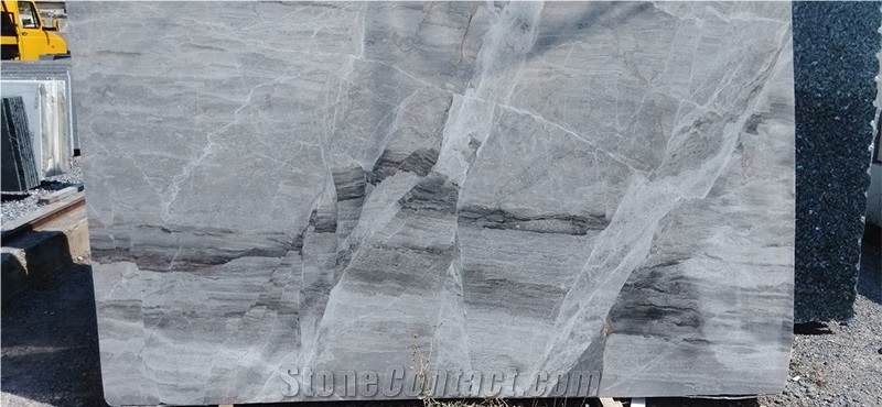 Luana Grey Marble Slab