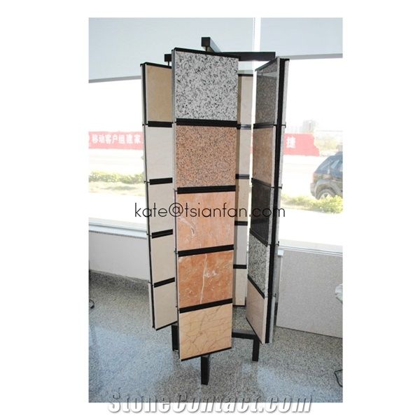 Customized Rotating Ceramic Tile Display Stand