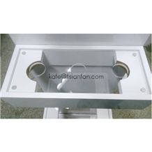Customized Sanitary Faucet Showroom Display Stand