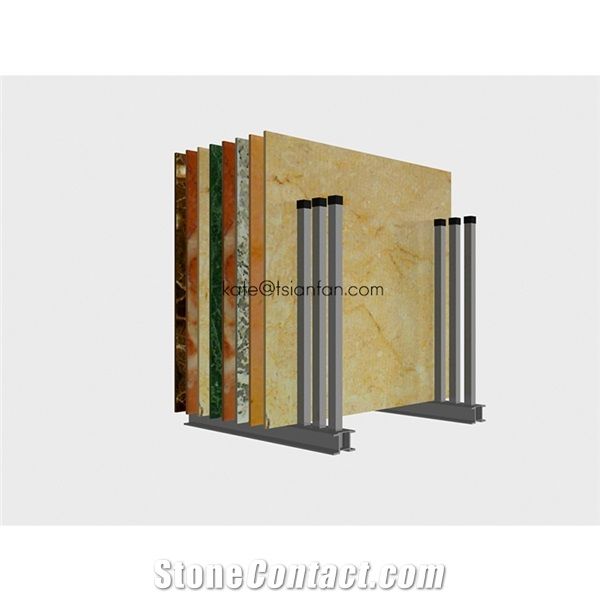 Sd021-Marble And Granite Slab Storage Rack Stand