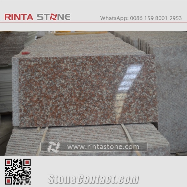 G687 Granite Slabs Peach Red Rinta Stone