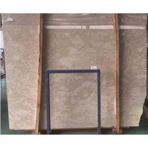 Hotel Building Materials Cream Beige Oman Marble Slabs