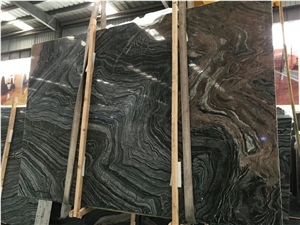 Ancient Black Forest Wooden Marble Slabs