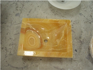 Honey Onyx Rectangle Sinks,China Onyx Wash Basins