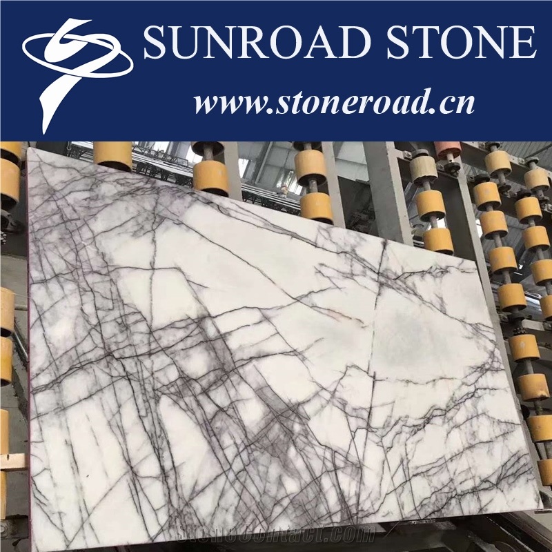 Lilac White Marble, Milas Lilac Marble Slabs&Tiles