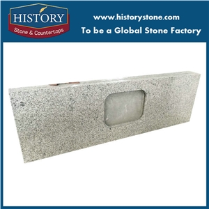G655 Tong Whtie Granite Countertop for Apartment