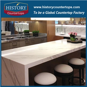 White Marble Calacatta Countertops Decoration