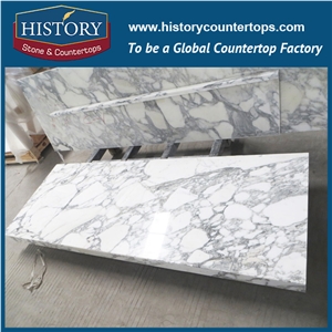 White Marble Kitchen Top Marble Countertop