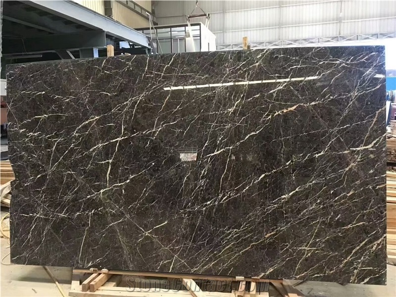 China Hang Grey Ash Marble Big Slabs