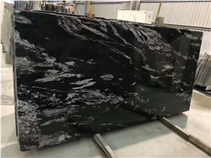 Galaxy Black Granite for Countertop/Tiles
