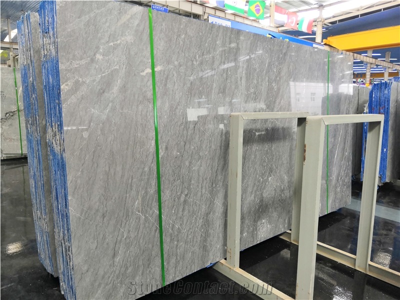 Silver Grey White Vein Marble for Wall and Floor