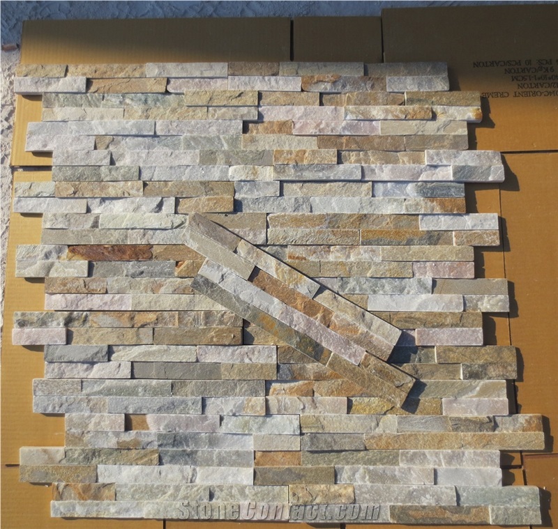 China Cultured Stone,Hebei Slate Wall Panel, P014 Natural Wall Stone