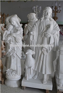 Jesus Sculpture Statue, Fangshan Jade White Marble Statues