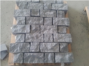 Cube Stone or Cobble Stone Basalt or Granite Light or Dark Color