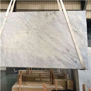 China Carrara White Polished Marble Slabs & Tiles