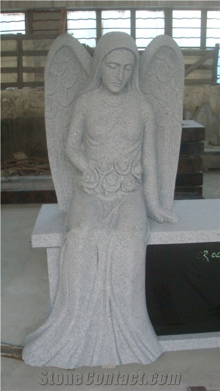 China Granite Tombstone&Monument,Angel Bench Memorials