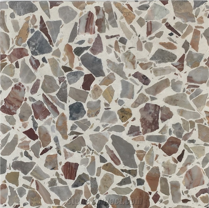 1063 Terrazzo Floor Tiles from Hong Kong - StoneContact.com