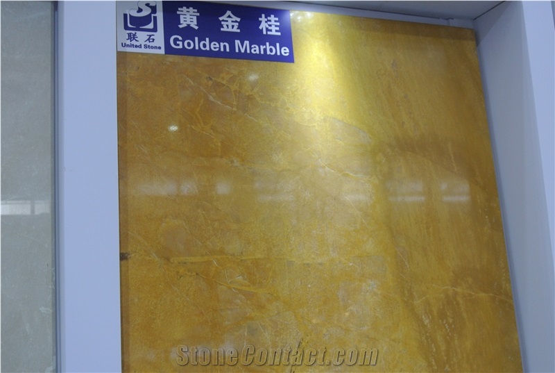 Golden Marble- Golden Cassia Marble Slabs, Tiles
