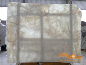 China Crystal White Onyx,Pervious to Light,Interior Wall & Floor Slab