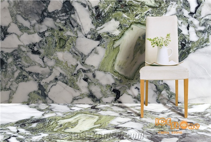 China Ice Connect Marble,White Beauty,Cold Jade,Primavera,Cold Jade,