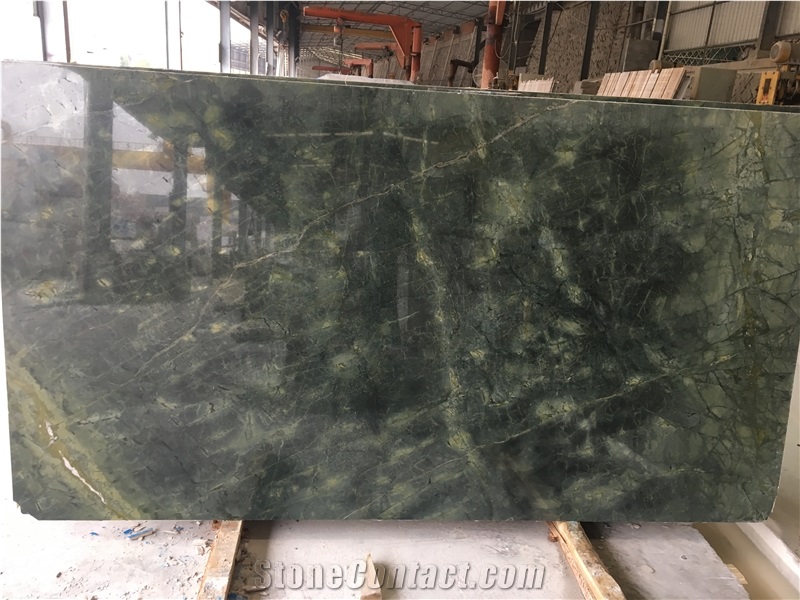 Chinese Green Slabs and Tiles,Cut to Size,Own Quarry Block for Export
