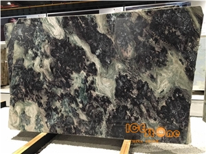 Chinese Natural Stone/Forest Black Marble Slab&Tile/Bookmatch Wall