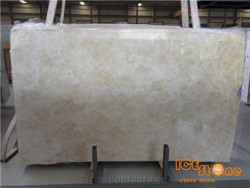 Hetian Onyx/Chinese Yellow Onyx Slabs and Tiles/Beige Color Stone