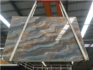 Polished Slab,China Marble Brushed Tiles for Flooring, Kitchen Tops