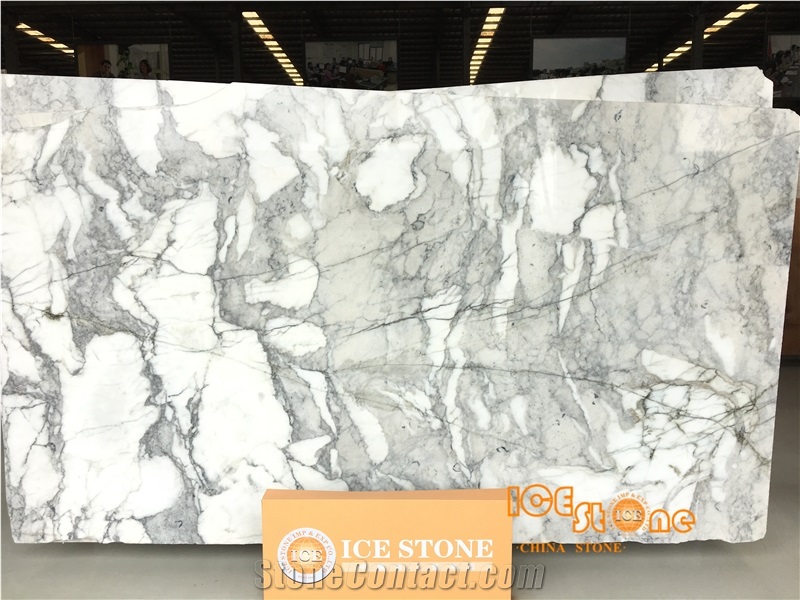 White Marble Venato White Polished Slabs&Tiles Big Quantity in Stock