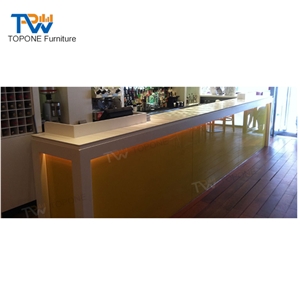 Best Selling Remote Control Illuminated Rgb Straight Led Bar Counter