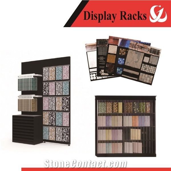 Mdf Sample Boards Mosaic Tile Display Racks Artificia Stone Shelves