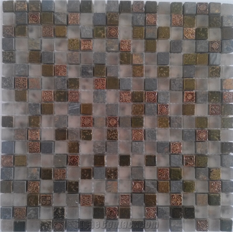 Bda Series 15x15mm Mosaic Tile