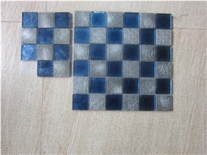 Bda Series 48x48mm Glass Mix Man-Made Stone Mosaic Tile