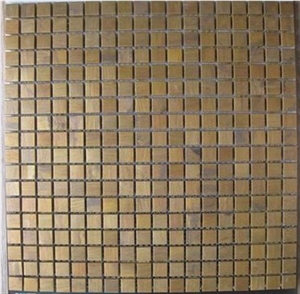 Copper Metal Mosaic Tile