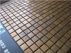 Copper Metal Mosaic Tile