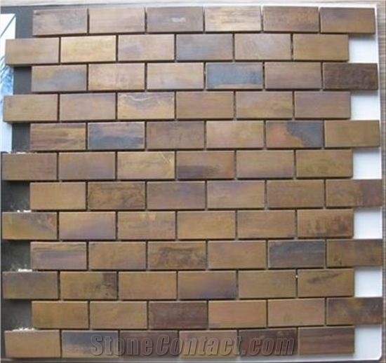 Copper Mosaic Tile