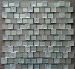 Crackle Glass Mix Glass Mosaic Home Decor Tile