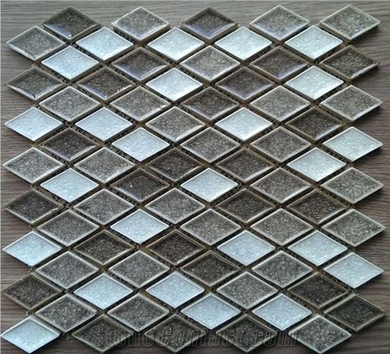 Crackle Glass Mosaic Tile
