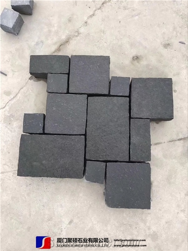 China Zhangpu Black Basalt,Natural Split Surface,Andesite/Basalto