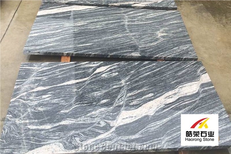 China Juparana Granite Floor Tiles & Slabs,Wave Sand Granite Tiles