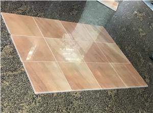 China Red Marble Tiles, Sunset Glow Red Cloudy Rosa Marble Tiles