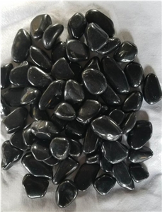 High Polished Black Pebble Stone,River Pebble Stone,Landscaping Pebble