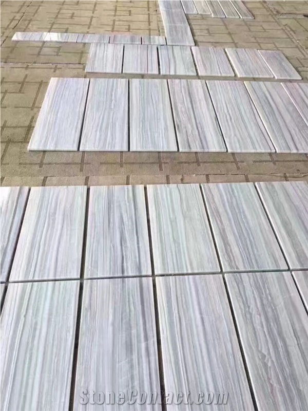 Straight Grain White Marble Slabs Tiles, Provisions White Marble Slabs