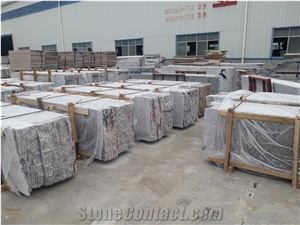 The Cheapest China Red Granite Slabs G736 Nanhua Red Granite Slabs