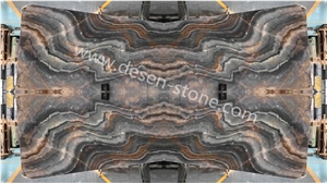 Beauty Roman/Brown&Grey Wave Color/Galaxy Marble Stone Slabs&Tiles