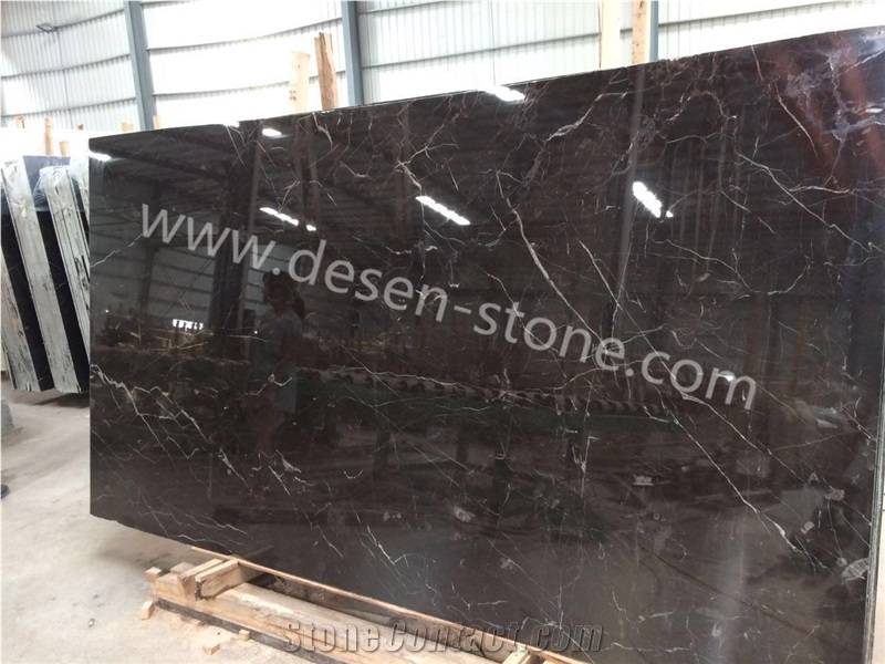 Brown Fantasy/Brown Gold Marble Stone Slabs&Tiles Cut to Size/Patterns